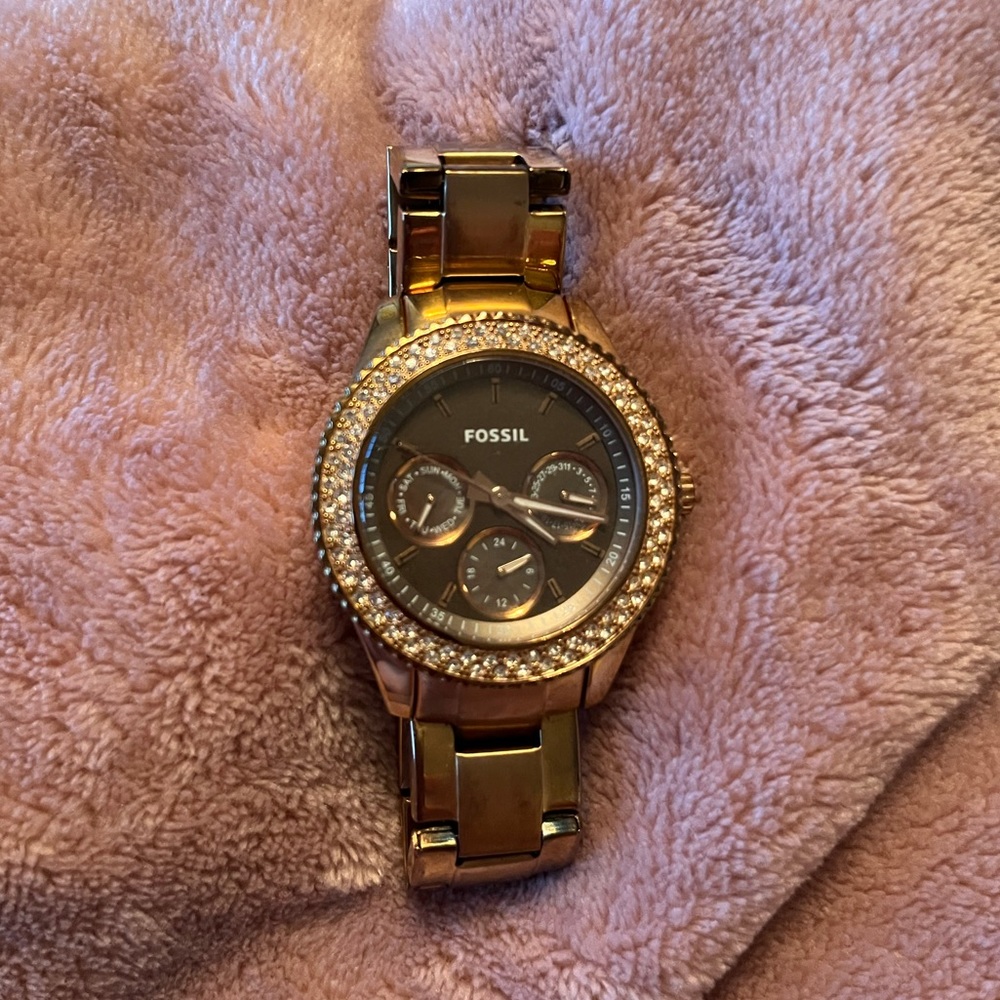 Fossil Rose Gold Watch